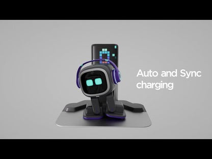 Robot Emo Go Home, AI Desktop Pet cu Statie Incarcare, Living.AI